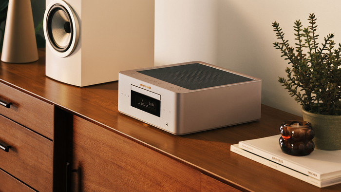 Marantz MCR 60n DAB Goud product in gebruik