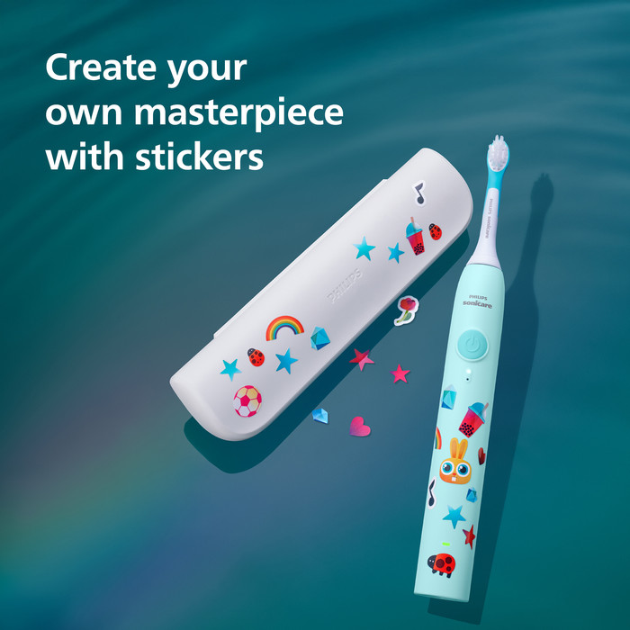 Philips Sonicare For Kids 3+ HX6500/33 Bleu produit à l'usage