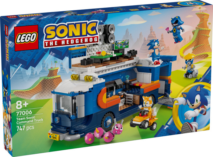 LEGO Sonic team Sonic commandotruck 77006 verpakking