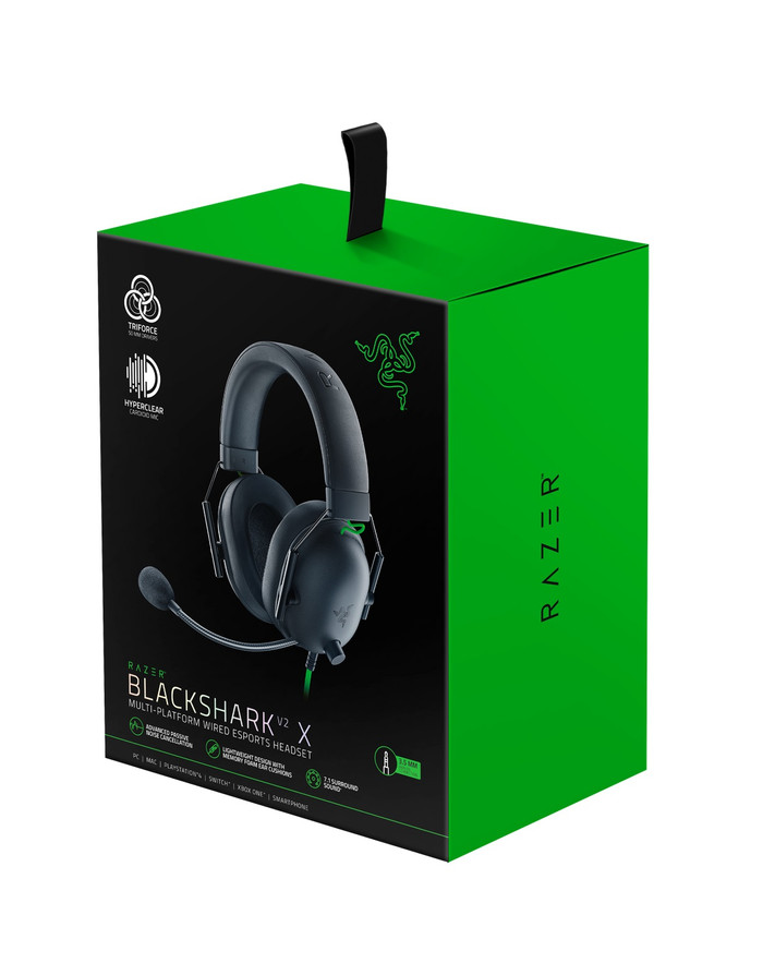 Razer Blackshark V2 X Gaming Headset null