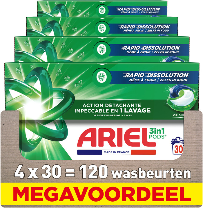 Ariel 3in1 Pods Original - 120 stuks Main Image