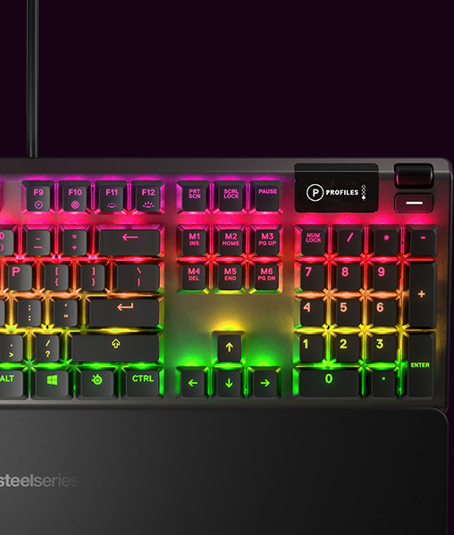 SteelSeries Apex 5 Gaming Toetsenbord Azerty detail