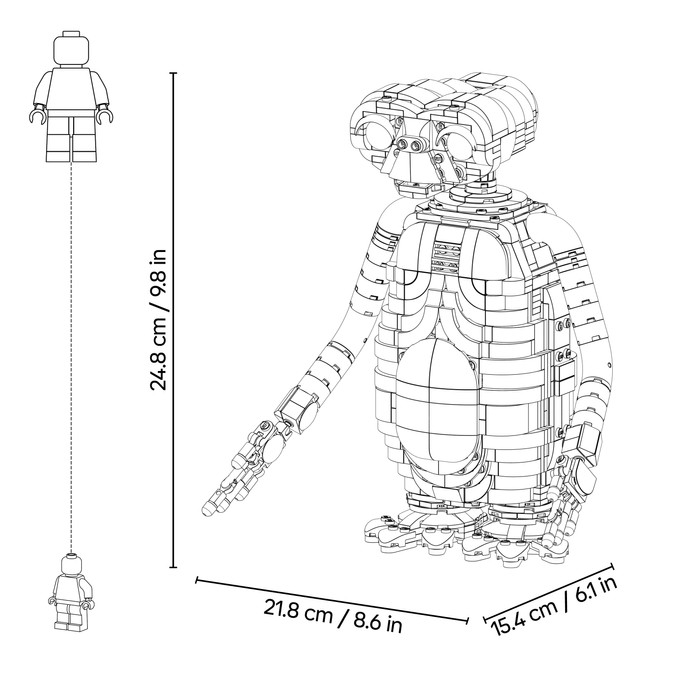 LEGO Ideas E.T. the Extra-Terrestrial 21370 visual leverancier