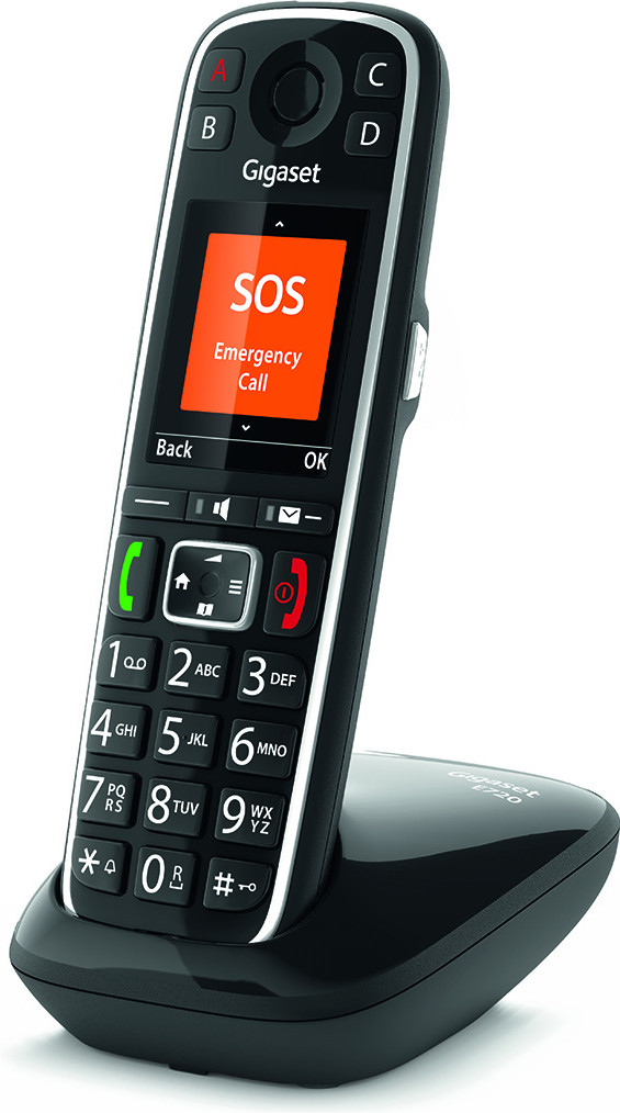 Gigaset E720 rechterkant