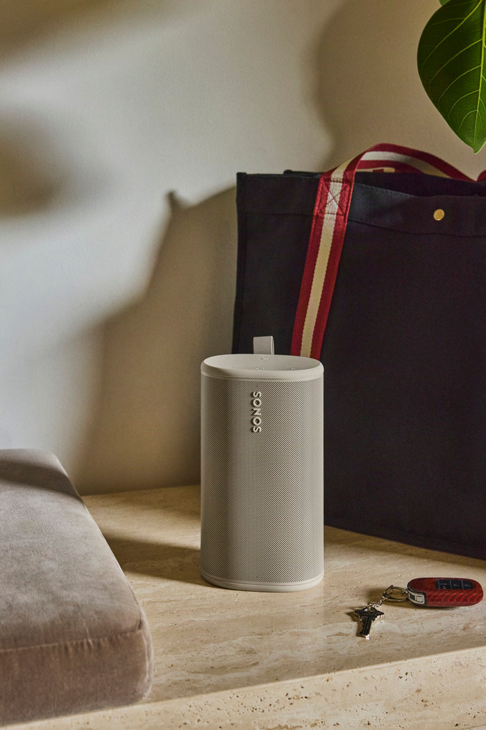 Sonos Play Beige product in gebruik