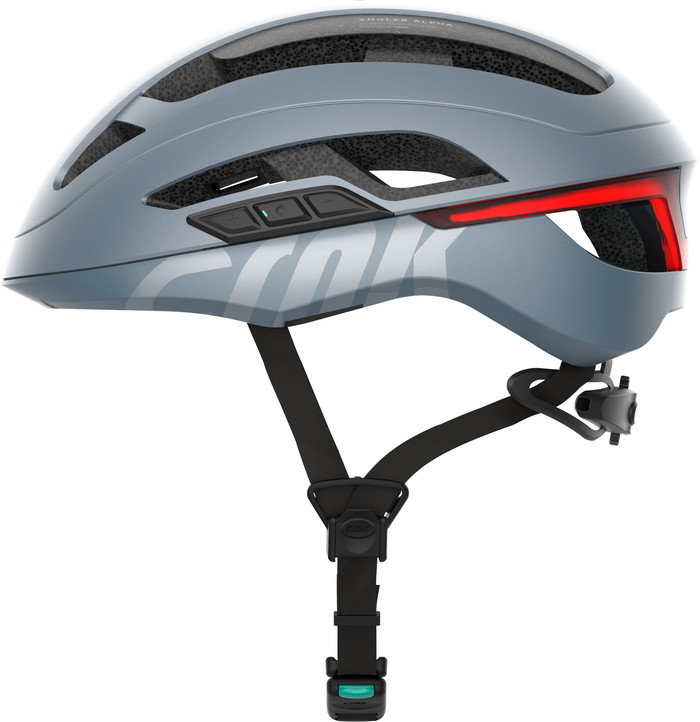 CRNK Angler Alpha Metallic Blauw M linkerkant