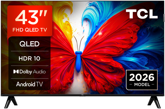 TCL 43" QLED S5L (2026) voorkant