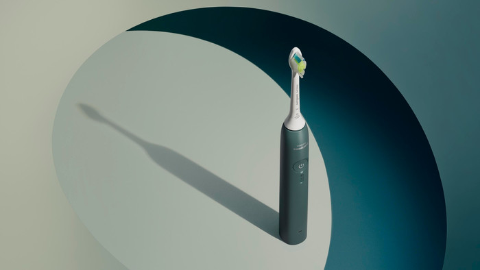 Philips Sonicare 3100 Series HX4033/26 Bosgroen product in gebruik
