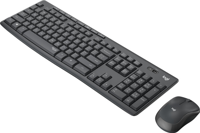 Logitech MK295 Wireless Keyboard and Mouse Black BE AZERTY null