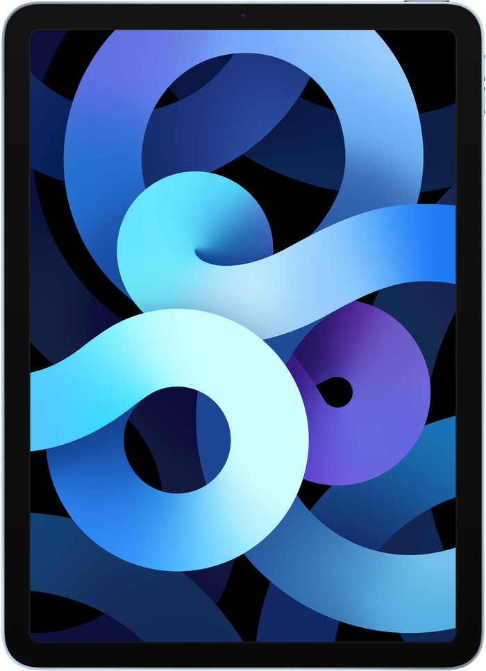 Refurbished iPad Air 4 (2020) 64GB WiFi Sky Blue (as good as new) front