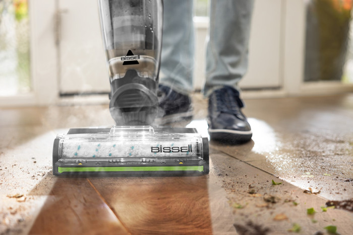 Bissell CrossWave Hydrosteam PET Pro produit à l'usage