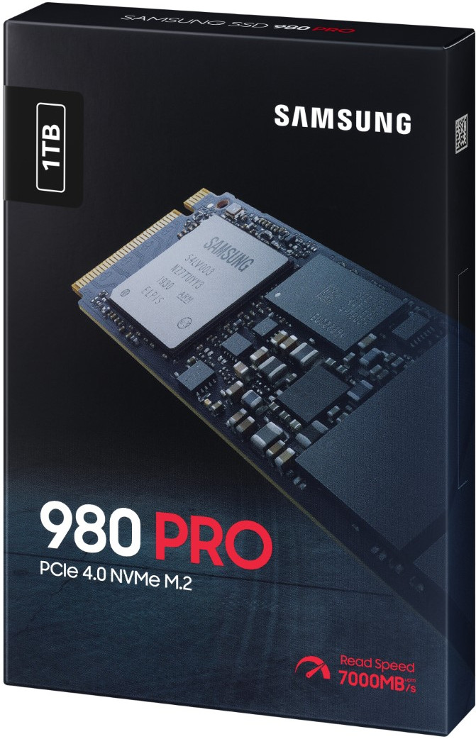 Samsung 980 Pro 1 To M.2 + Be quiet! MC1 M2 Refroidisseur de SSD emballage