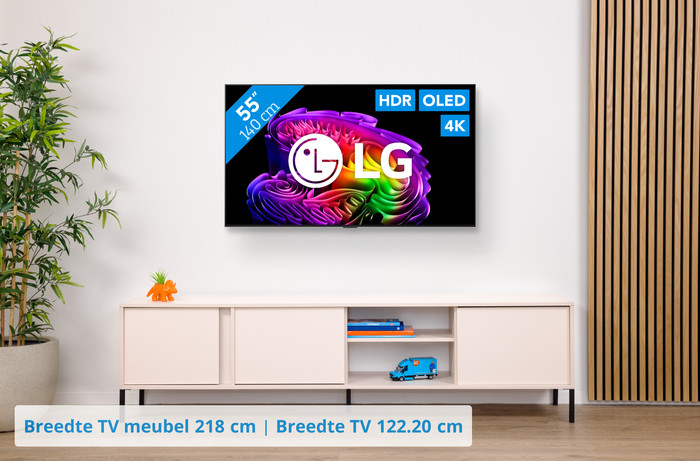 LG OLED 55" G6 (2026) visual Coolblue 1