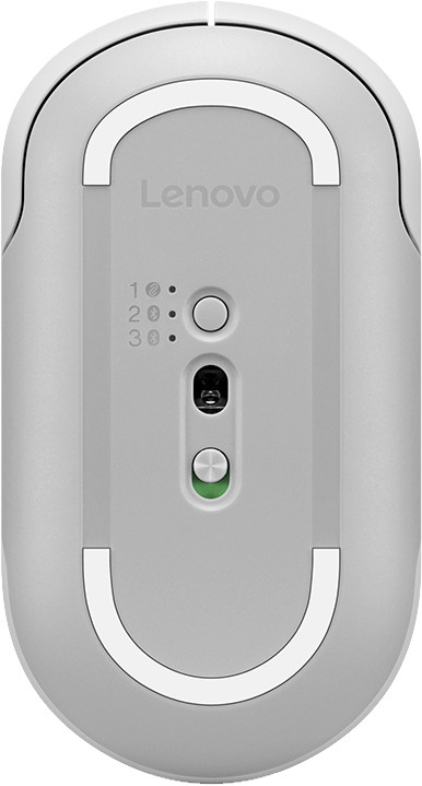 Lenovo 700 Multi-Device Draadloze Stille Muis Seashell onderkant