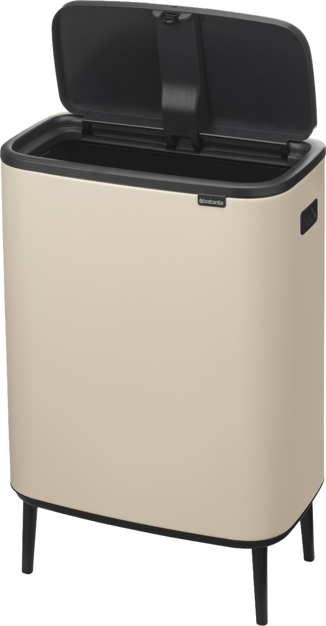 Brabantia Bo Touch Bin Hi Poubelle 60 Litres Soft Beige détail