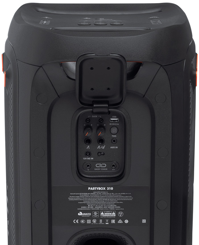 JBL Partybox 310 + Microphone Filaire null