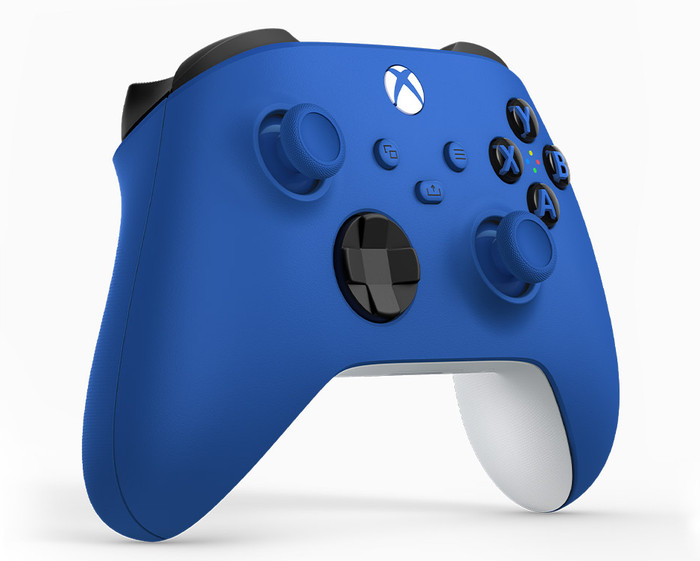 Microsoft Xbox Series X en S Wireless Controller Blauw rechterkant