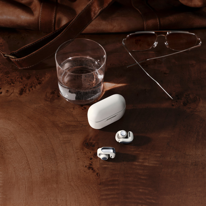 Bose Ultra Open Earbuds (2nd gen) Dark White product in use