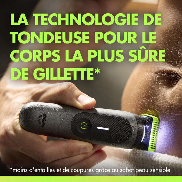 GilletteLabs i7 Body + Intimate produit à l'usage