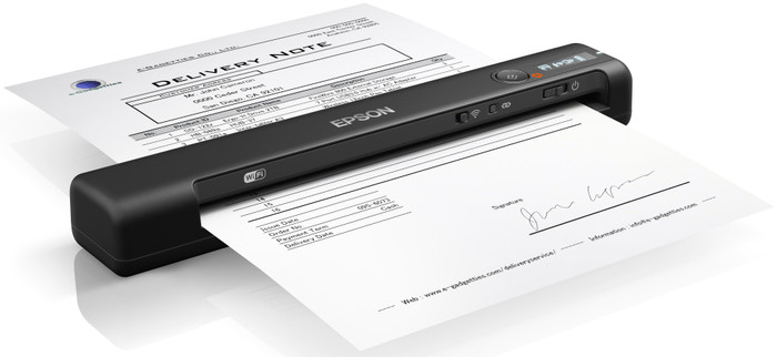 Epson Workforce ES-60W produit à l'usage