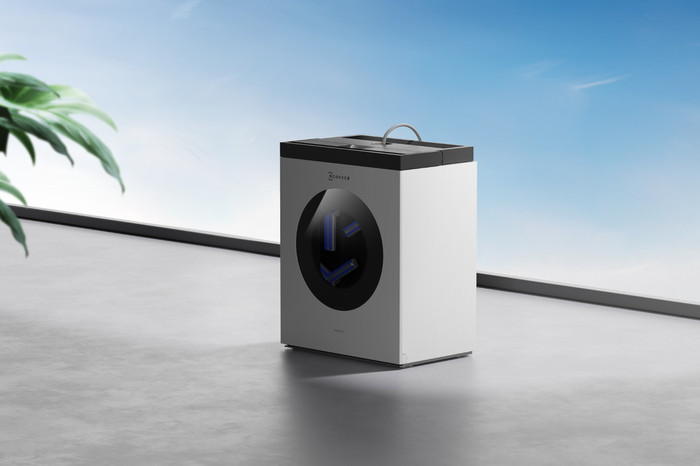 Ecovacs WINBOT W3 OMNI product in gebruik