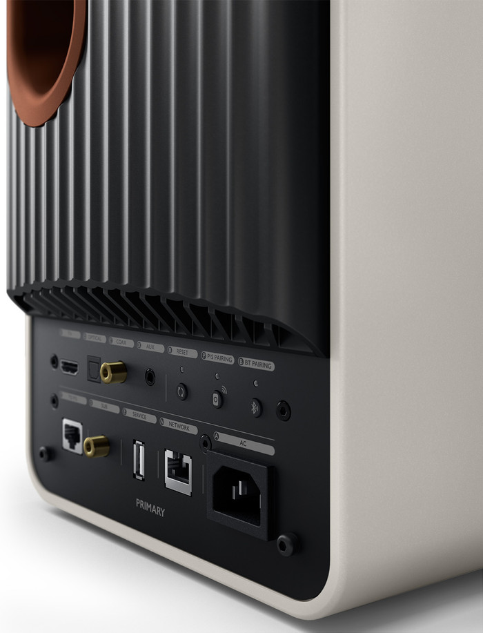 KEF LS50 Wireless II Blanc (par deux) détail