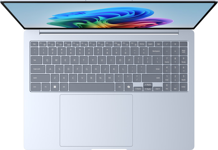 Samsung Galaxy Book4 Edge NP750XQB-KA3BE bovenkant
