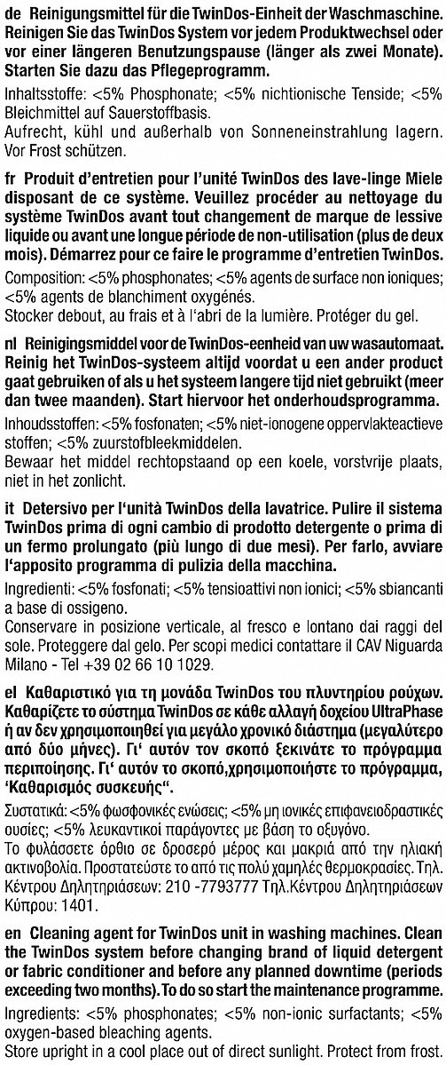 Miele dispenser TwinDos Care null