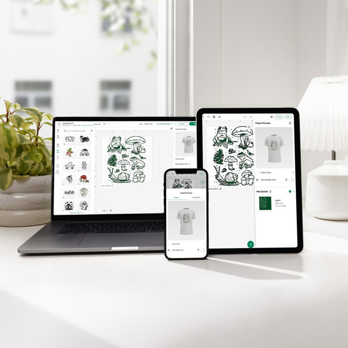 Cricut Maker 5 Essential + Materials Pack bundle detail