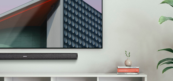 Denon DHT-S416 product in gebruik