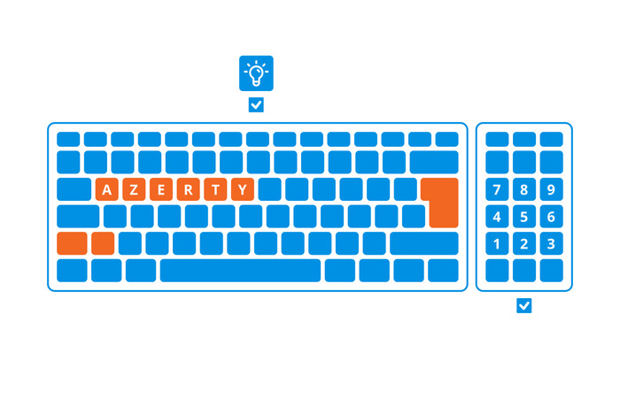 Logitech G316 X 98 Bedrade Gaming Toetsenbord Azerty Wit visual Coolblue 1