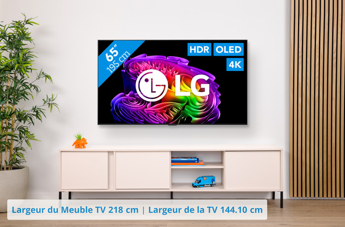 LG OLED 65" G6 (2026) visuel Coolblue 1