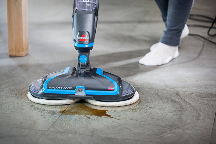 BISSELL 20522 SpinWave Floor Cleaner product in use