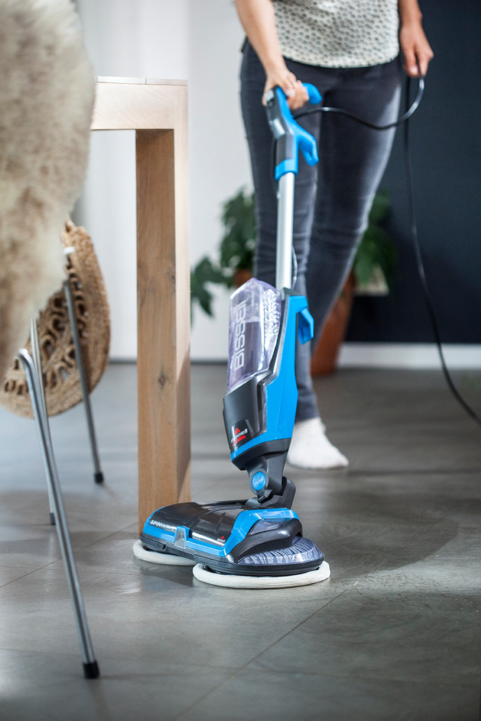 BISSELL 20522 SpinWave Floor Cleaner product in use