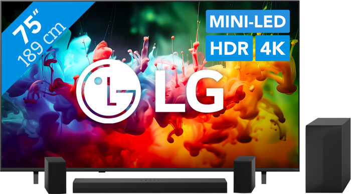LG Mini-led 75" QNED70 (2026) + LG DS60TR Main Image