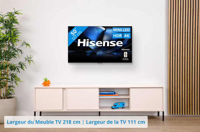 Hisense ULED 50" U79SE (2026) visuel Coolblue 1