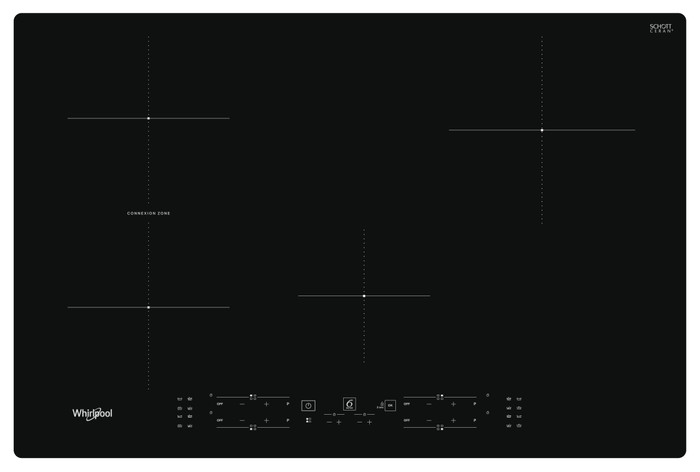 Whirlpool WB B4877 NE dessus