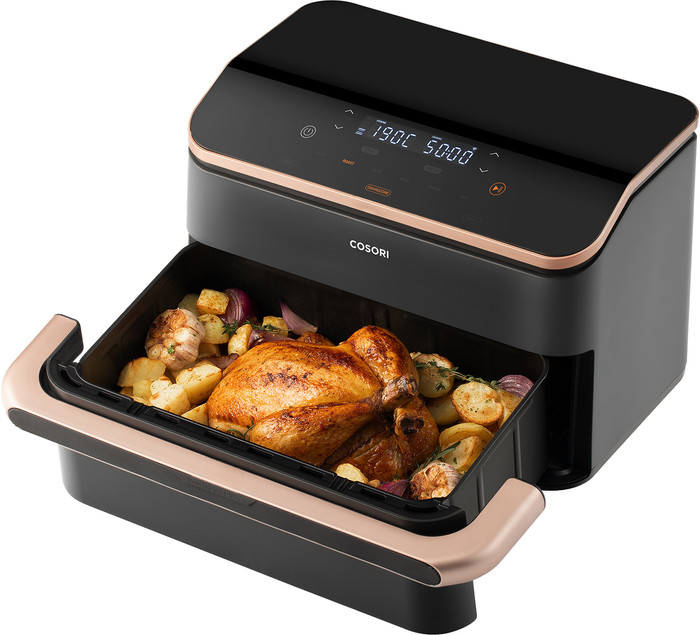 Cosori Dual Blaze Twinfry Ceramic 10L bovenkant