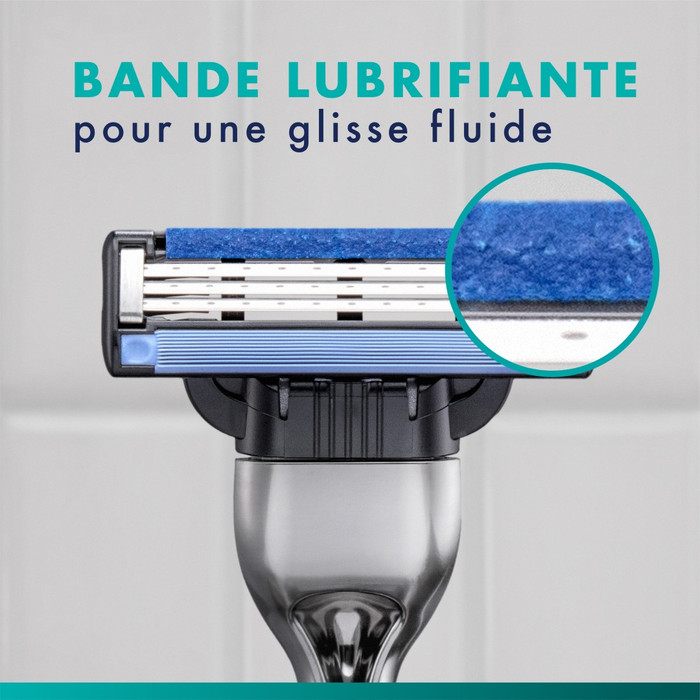 Gillette Mach3 + 3 recharges de rasoir détail