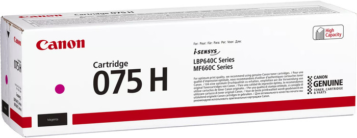 Canon 075H Toner Pack Combiné emballage