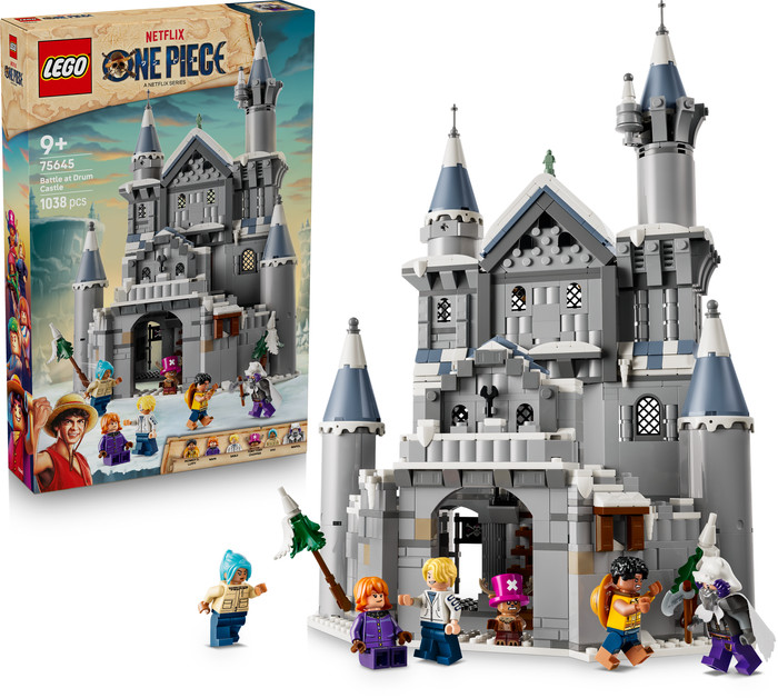LEGO One Piece - Bataille au Château de Drum 75645 côté droit