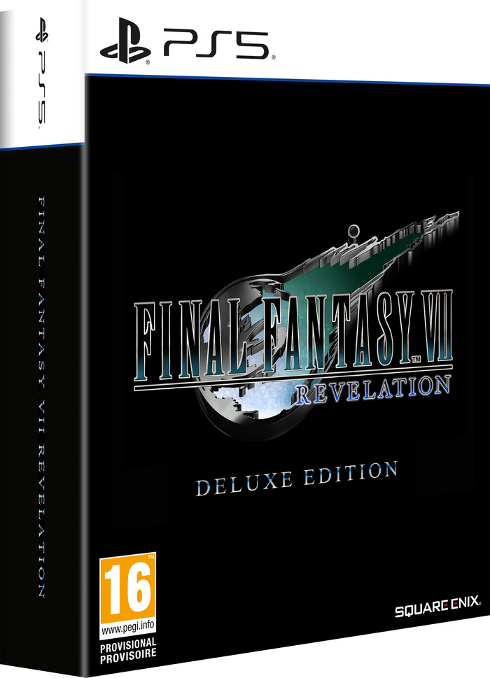 Final Fantasy 7 Revelation Deluxe Edition PS5 emballage