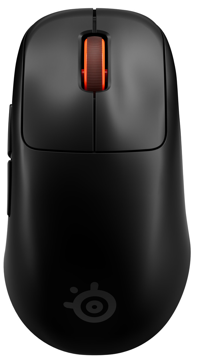 SteelSeries Rival Pro WL Mini Draadloze Gaming Muis Zwart bovenkant