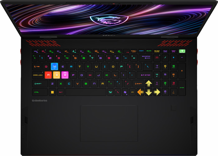 MSI Raider 18 Max HX A2WI-1051NL bovenkant