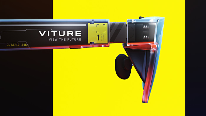 VITURE x Cyberpunk 2077 Luma Cyber XR bril visual leverancier