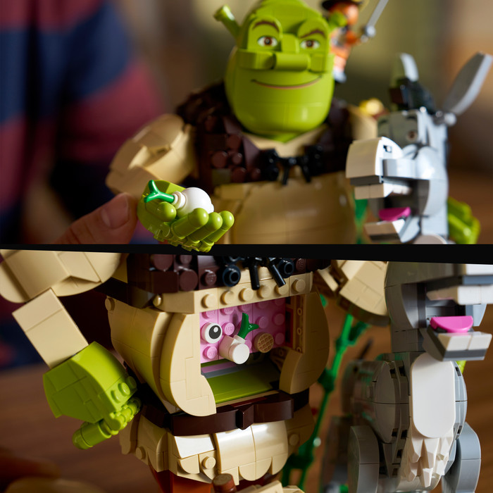 LEGO - Shrek, l'Âne et le Chat Potté 72423 produit à l'usage