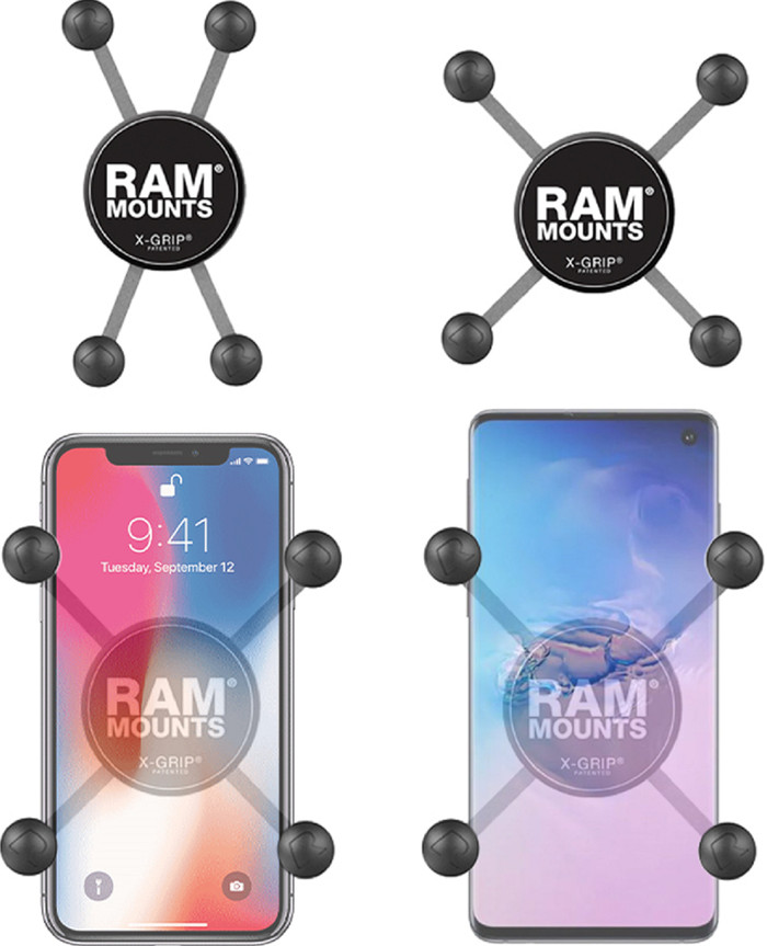 RAM Mounts U-Bolt Phone Mount Motorcycle Handlebar Large visual supplier