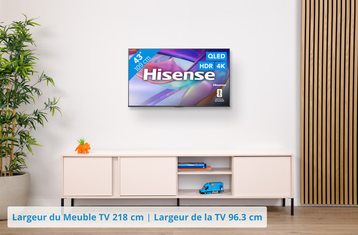 Hisense QLED 43" E79S (2026) visuel Coolblue 1