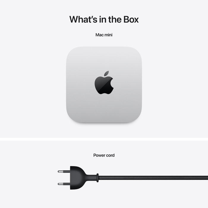 Apple Mac mini (2024) M4 Pro (12 Core CPU/16 Core GPU) 24GB/512GB packaging