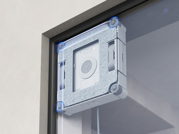 Ecovacs WINBOT W2S Pro Omni product in gebruik